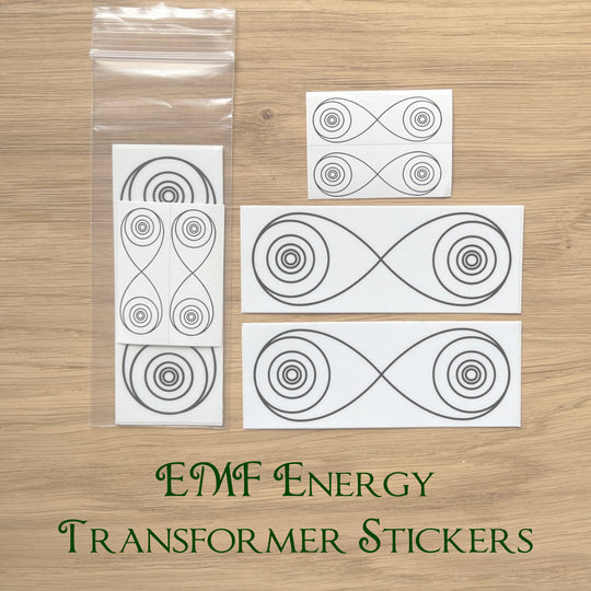 EMF Energy Transformer Stickers