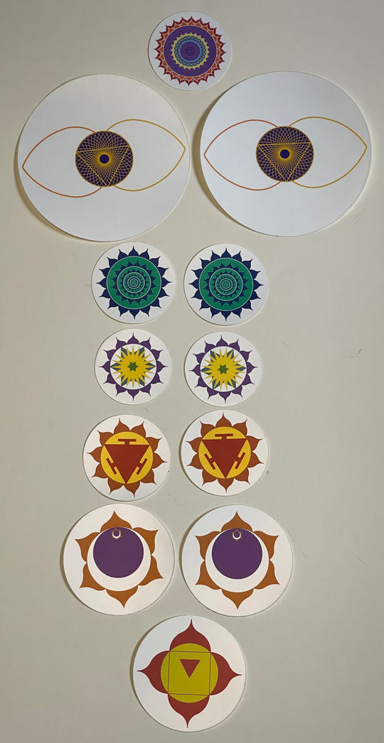 Chakra Stickers ~ on SALE!