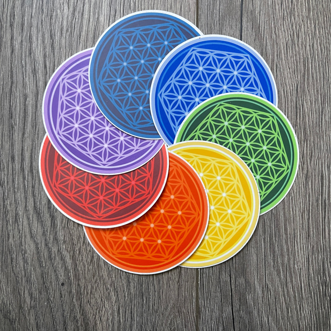 Flower of Life Stickers