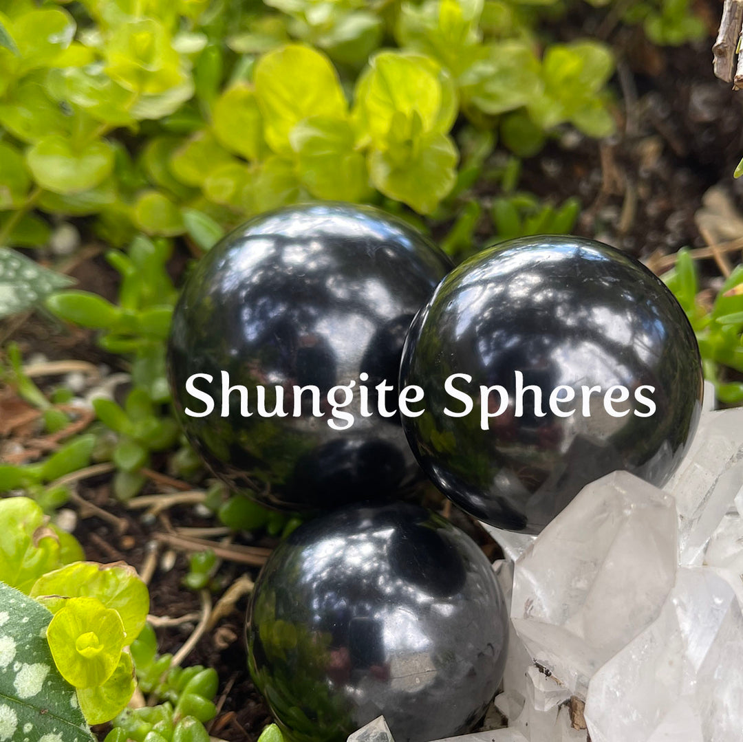 Shungite Spheres ~ on SALE!