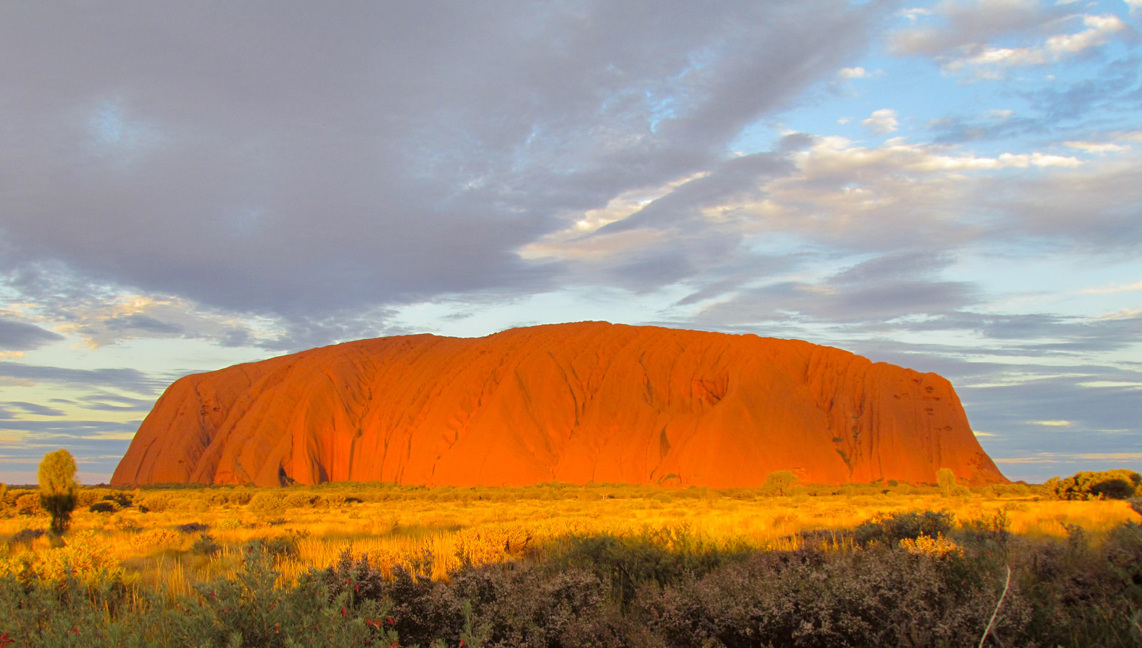 Uluru, sacred mountain in Australia