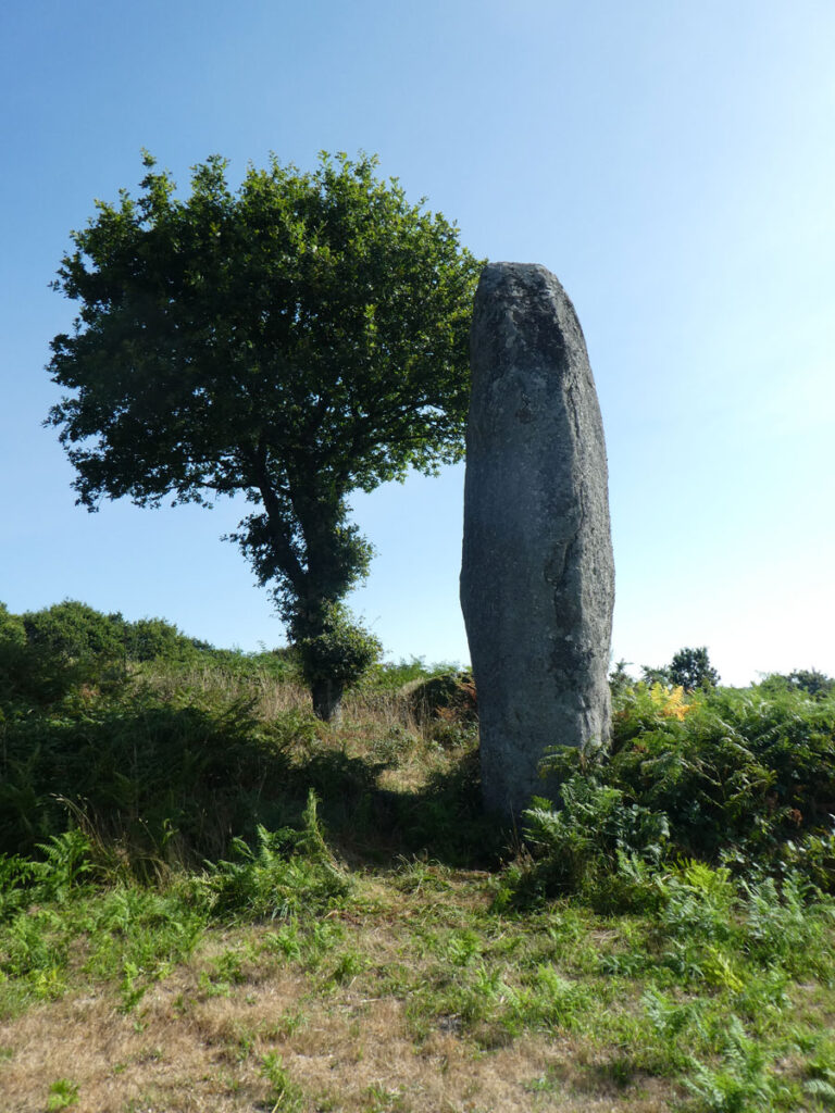 Kergornec Menhir, Brittany, France