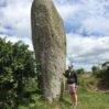 Susi by the Lannoulouarn Menhir