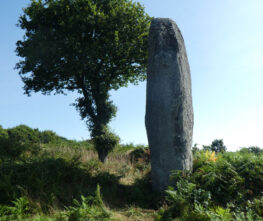 Kergornec Menhir, Brittany, France