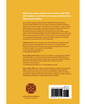 Secrets of Sacred Geometry - back cover